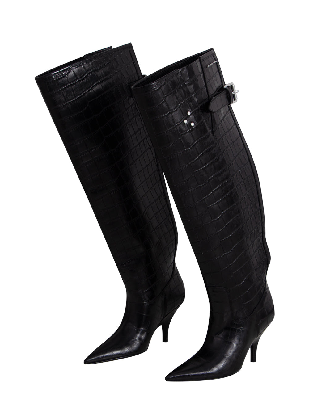 Diablo Open Back Tall Boot (Black)