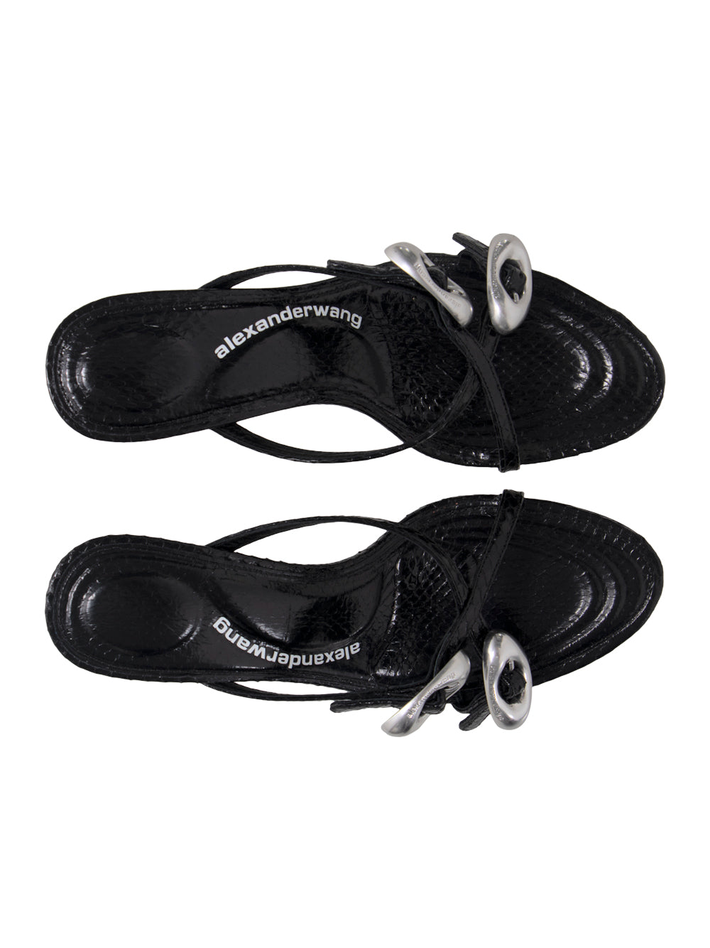 Dome 85 Strappy Slide Sandal (Black)