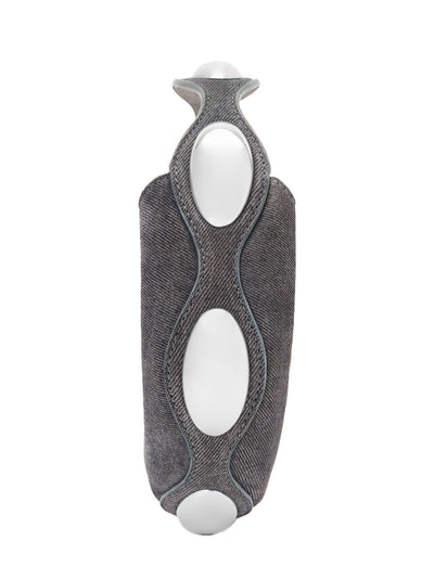 Dome Circular Top Handle Bag (Asphalt)