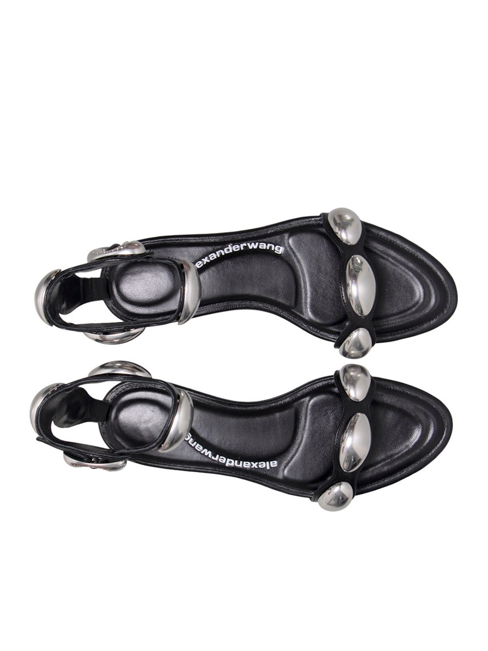 Dome Flat Sandal (Black)