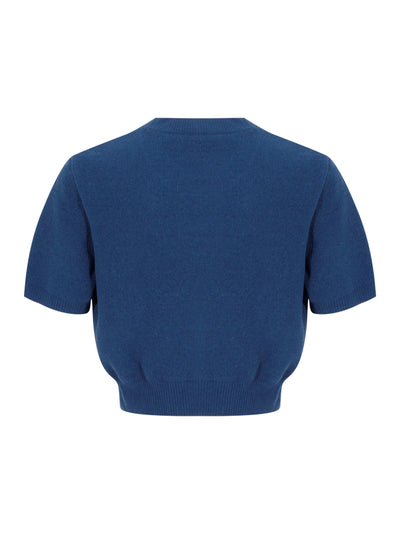 Embossed Logo Tee (Navy)