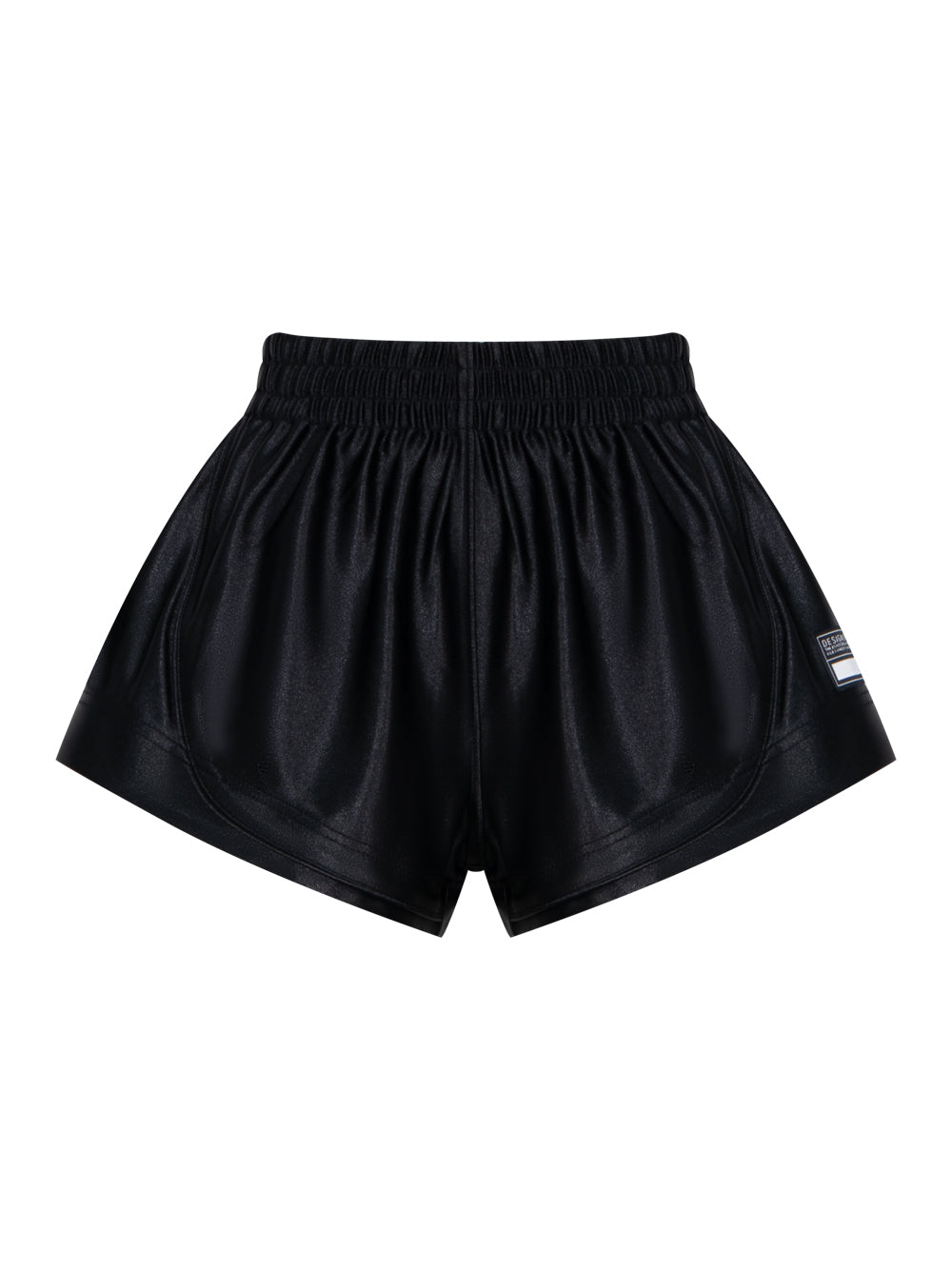 Mini Track Shorts (Black)