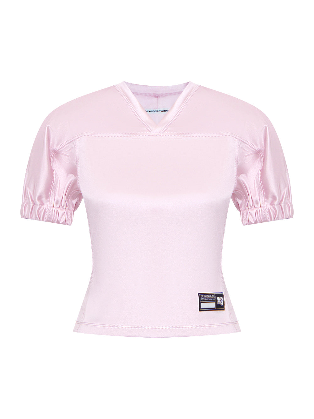 Padded Football Jersey Top (Ballerina Pink)