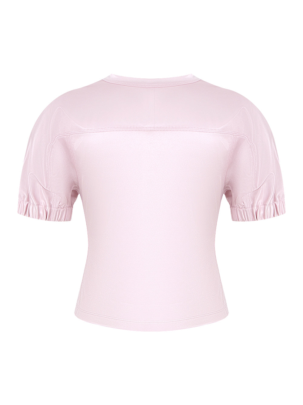 Padded Football Jersey Top (Ballerina Pink)