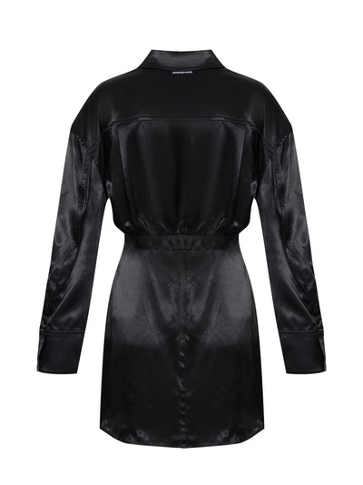 Pre-Styled Bolero Slip Dress (Black)