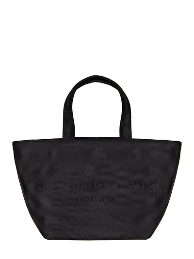 Punch Small Tote With Strap (Black)