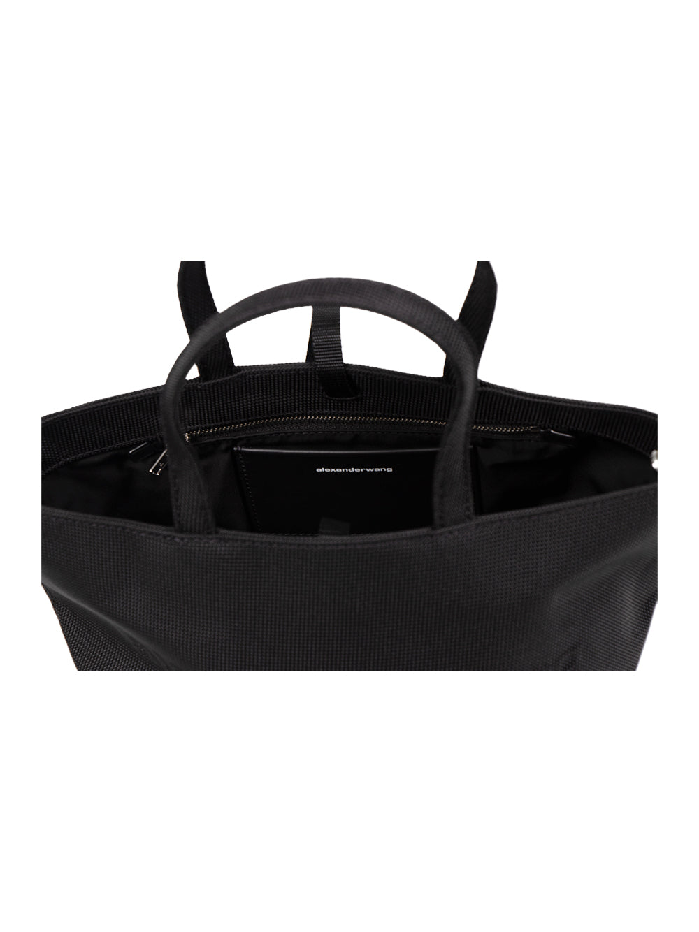 Punch Small Tote With Strap (Black)
