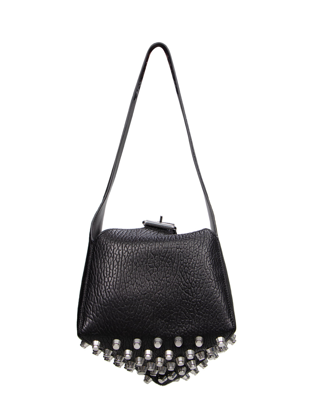 Rex Medium Hobo Bag (Black)