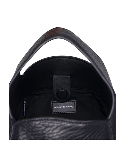 Rex Small Bucket Bag With Strap (Black)