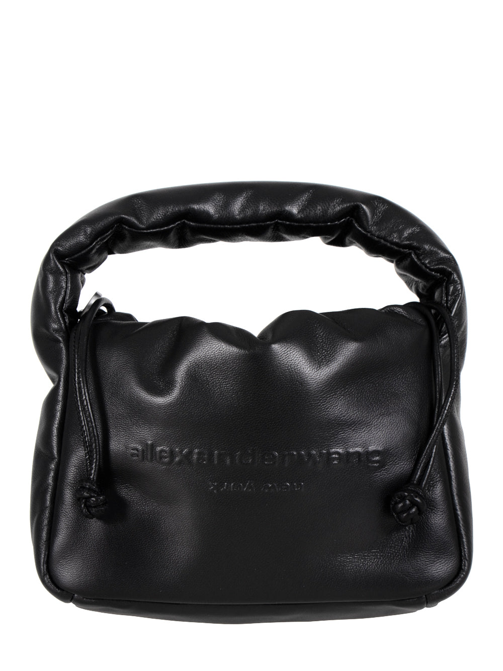 Ryan Puff Mini Bag in Lambskin Leather (Black)
