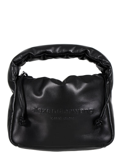 Ryan Puff Mini Bag in Lambskin Leather (Black)
