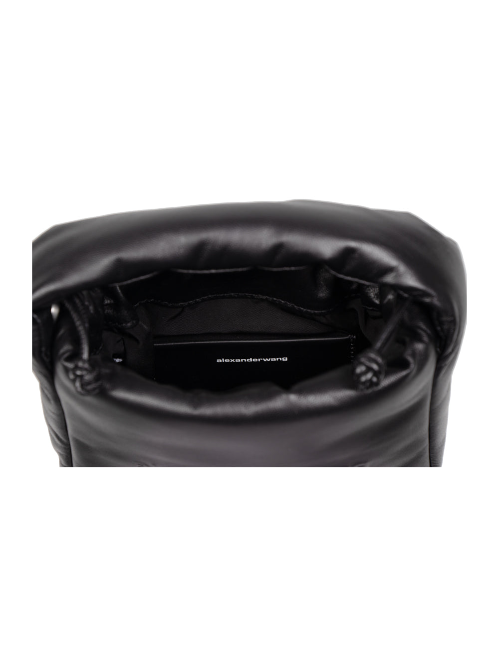 Ryan Puff Mini Bag in Lambskin Leather (Black)