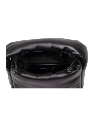 Ryan Puff Mini Bag in Lambskin Leather (Black)