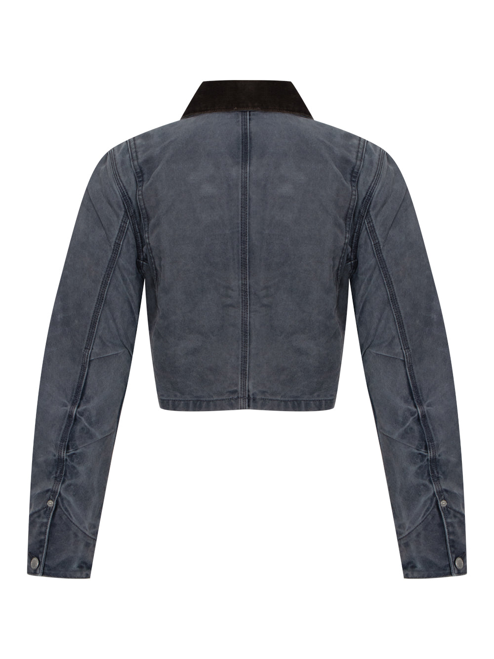 Shrunken Workwear Jacket In Denim (Mirage Grey)