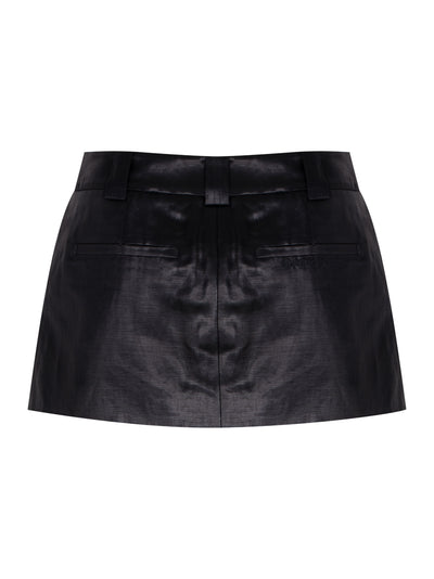 Side Slit Skort (Black)