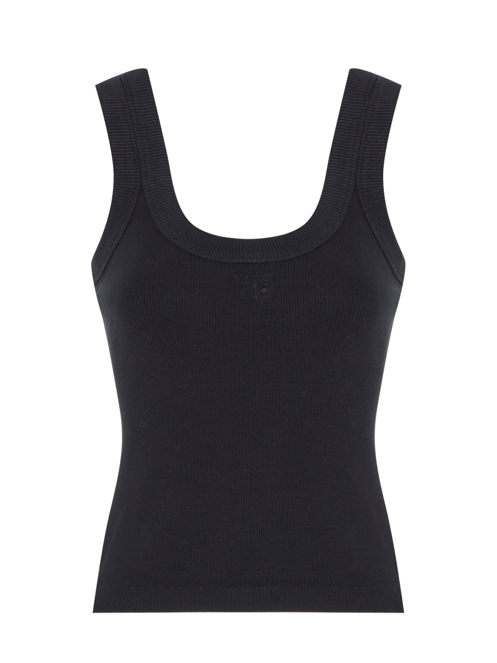 Tank Top With Embossed Logo (Black)