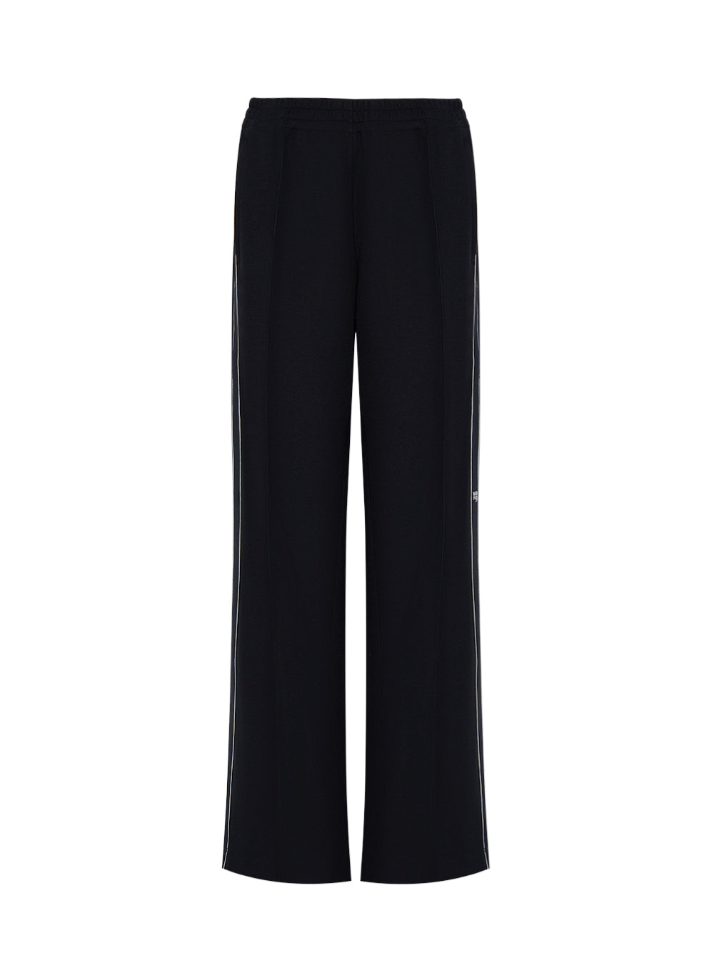 Track Pant With Logo Tape In Pique (Black)