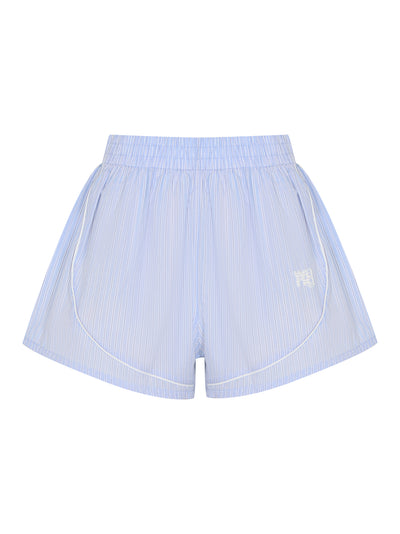 Track Short (Light Blue Stripe)