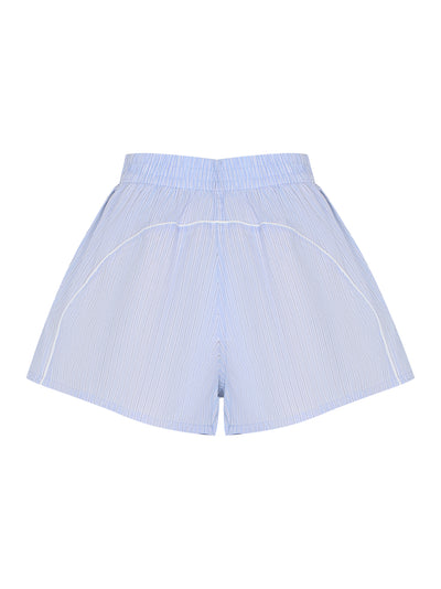 Track Short (Light Blue Stripe)