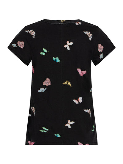 All Over Ozzy Butterfly Tee (Black Multi)