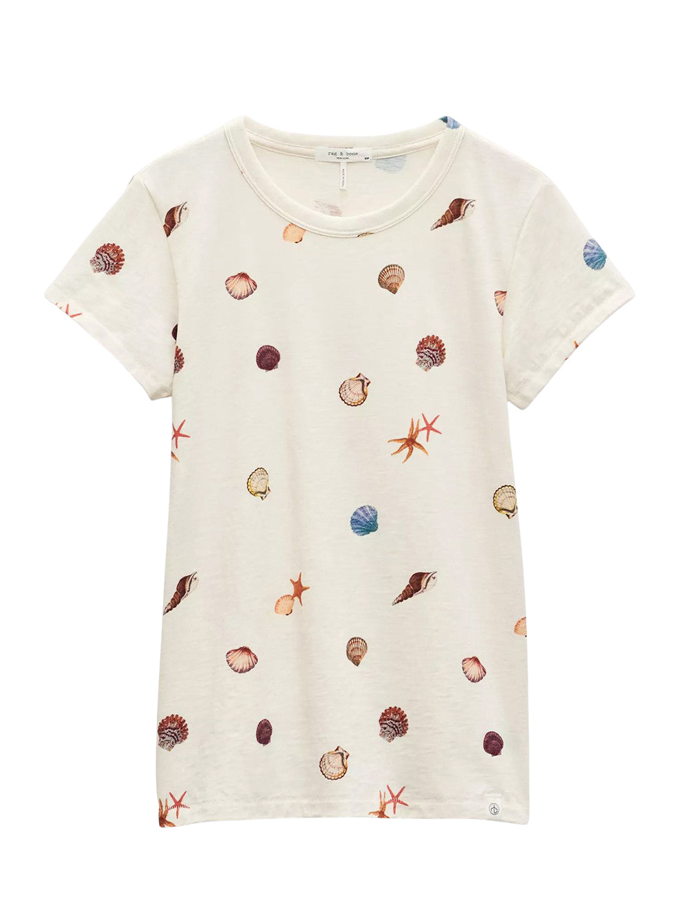 All Over Seashell Tee (Ivory Multi)