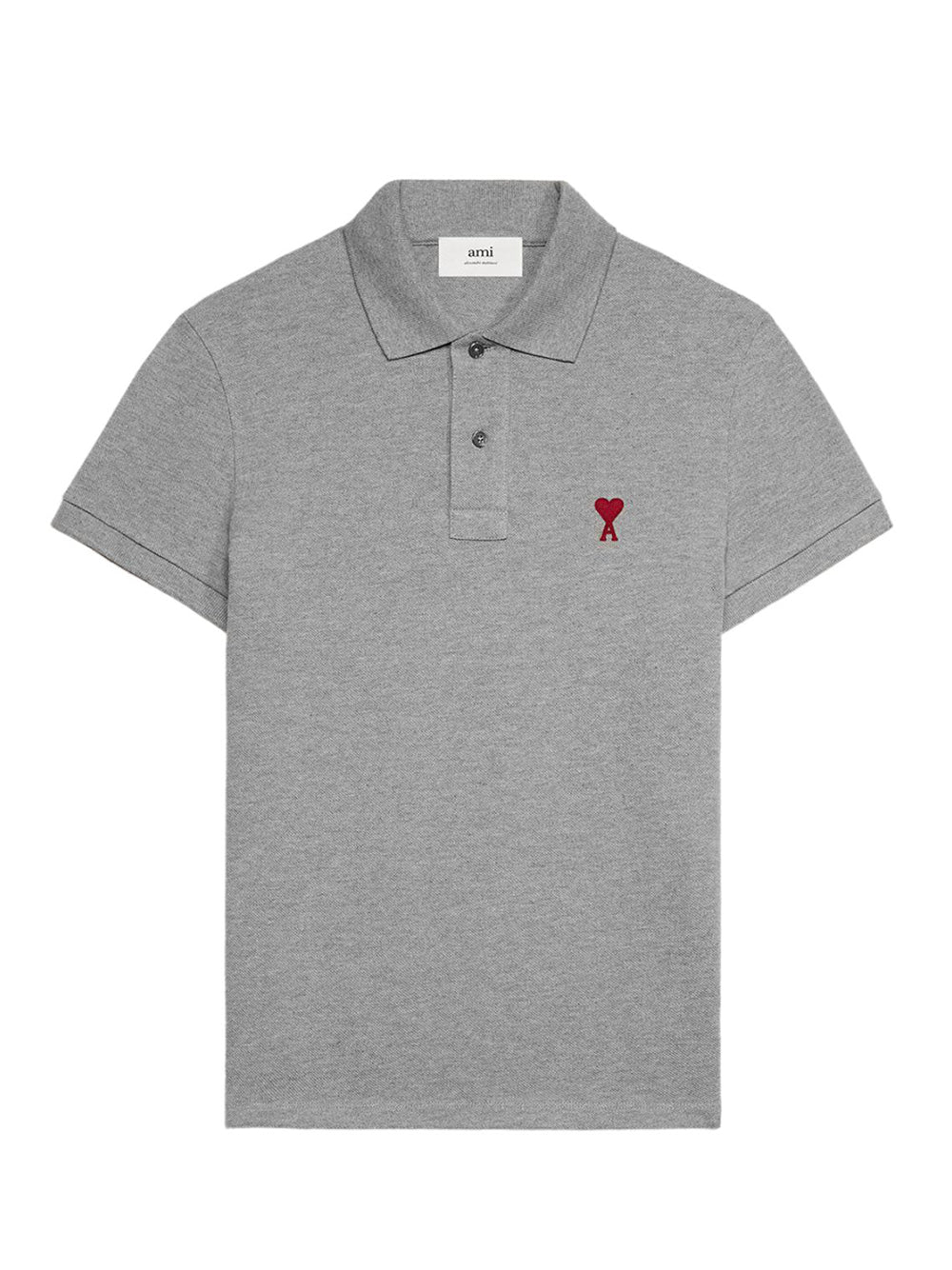 Ami De Coeur Polo Shirt (Heather Grey)