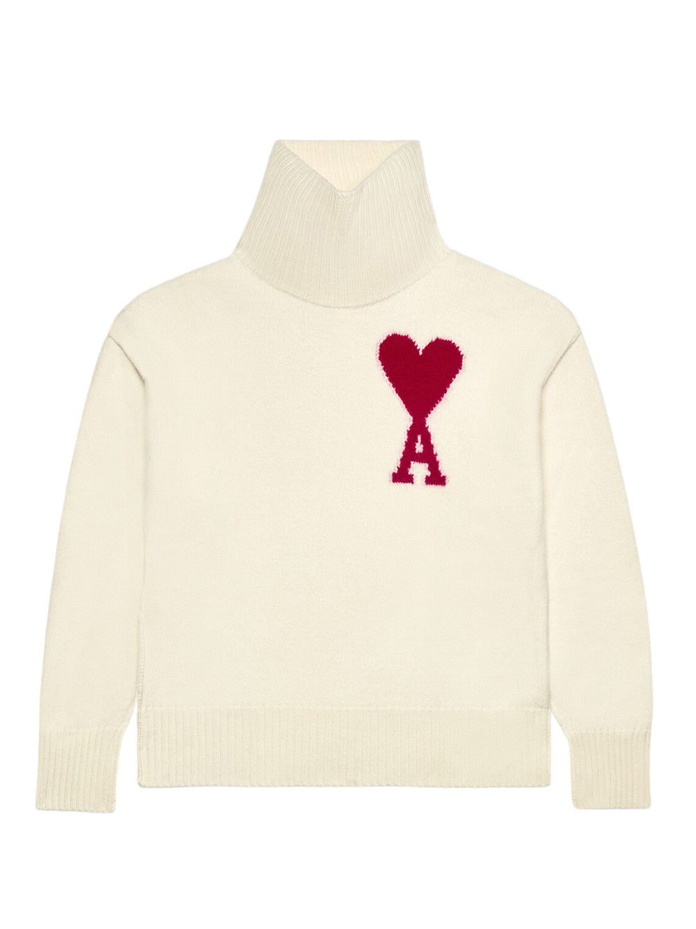 Ami De Coeur Sweater (Off-white/Red)