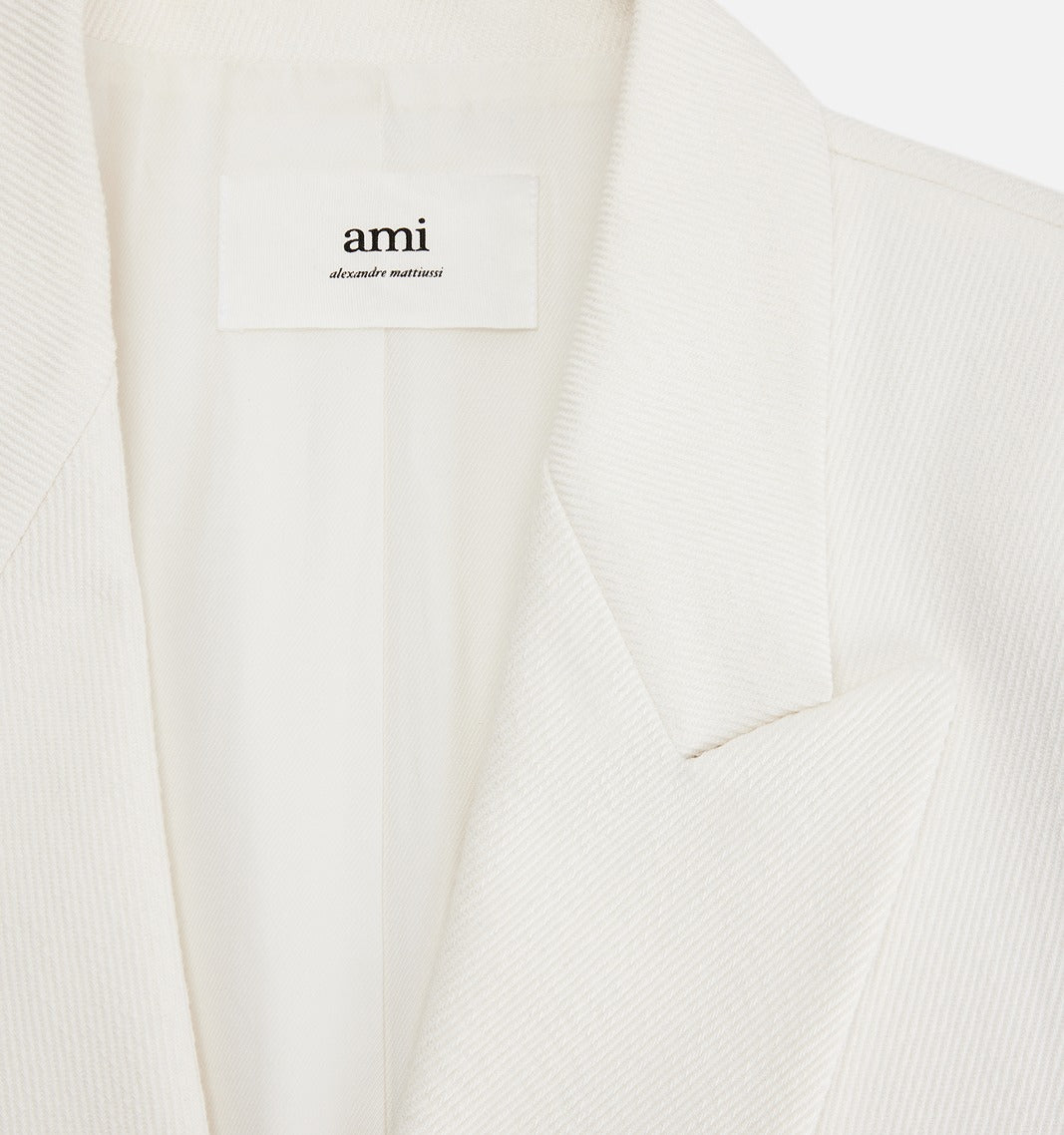 Ami Double Breasted Jacket (White)