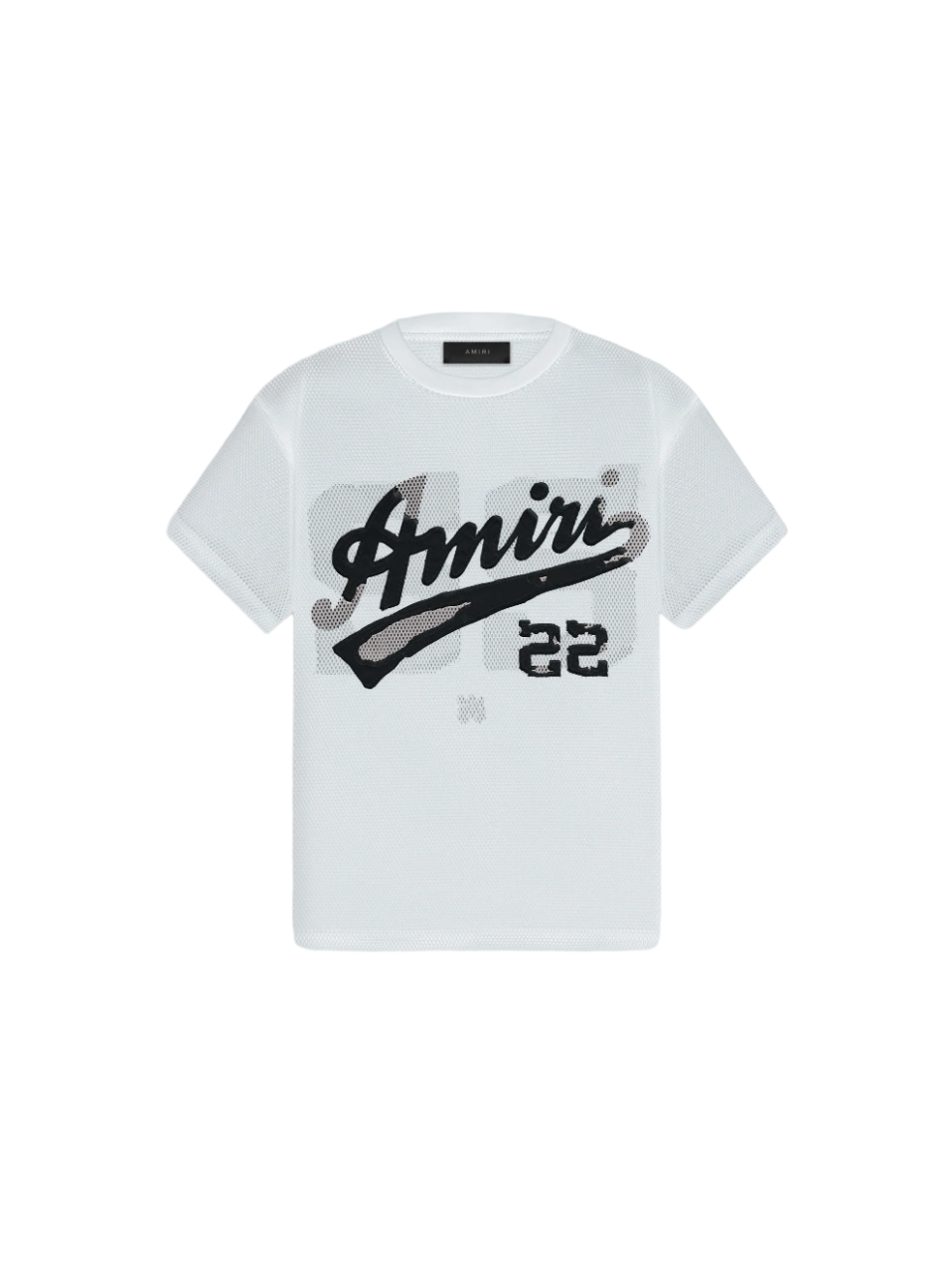 Amiri 22 Mesh Tee (White)