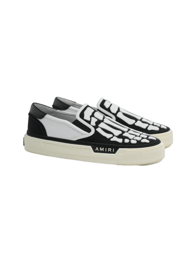 Amiri-SkelTopSlipOnWhite-Black-2
