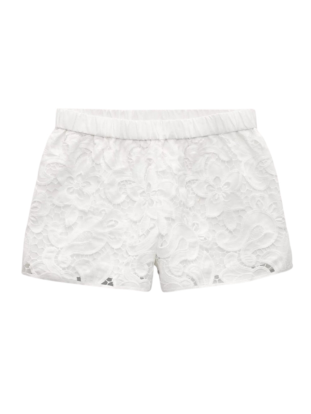 Amy Lace Short (White Lace)