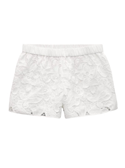 Amy Lace Short (White Lace)