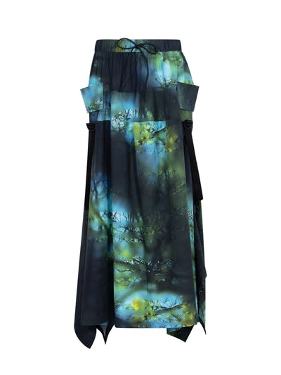 Aop Skirt (Multicolor)