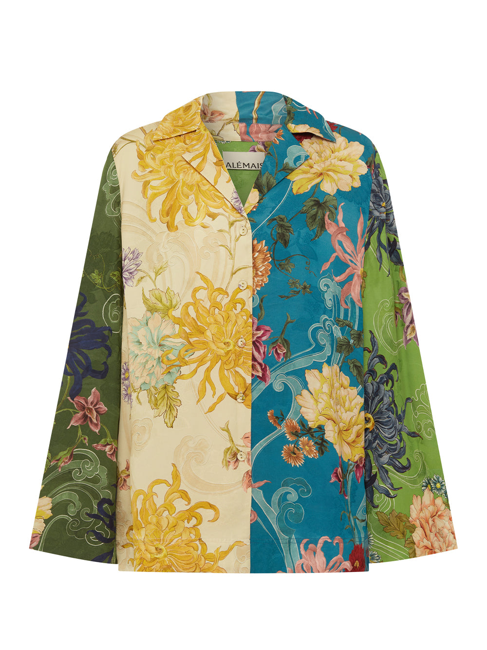 Avery Spliced Shirt (Multi)