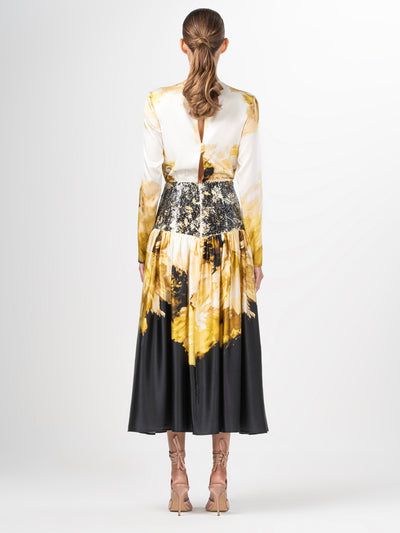 Azalena Dress (Golden Peony)