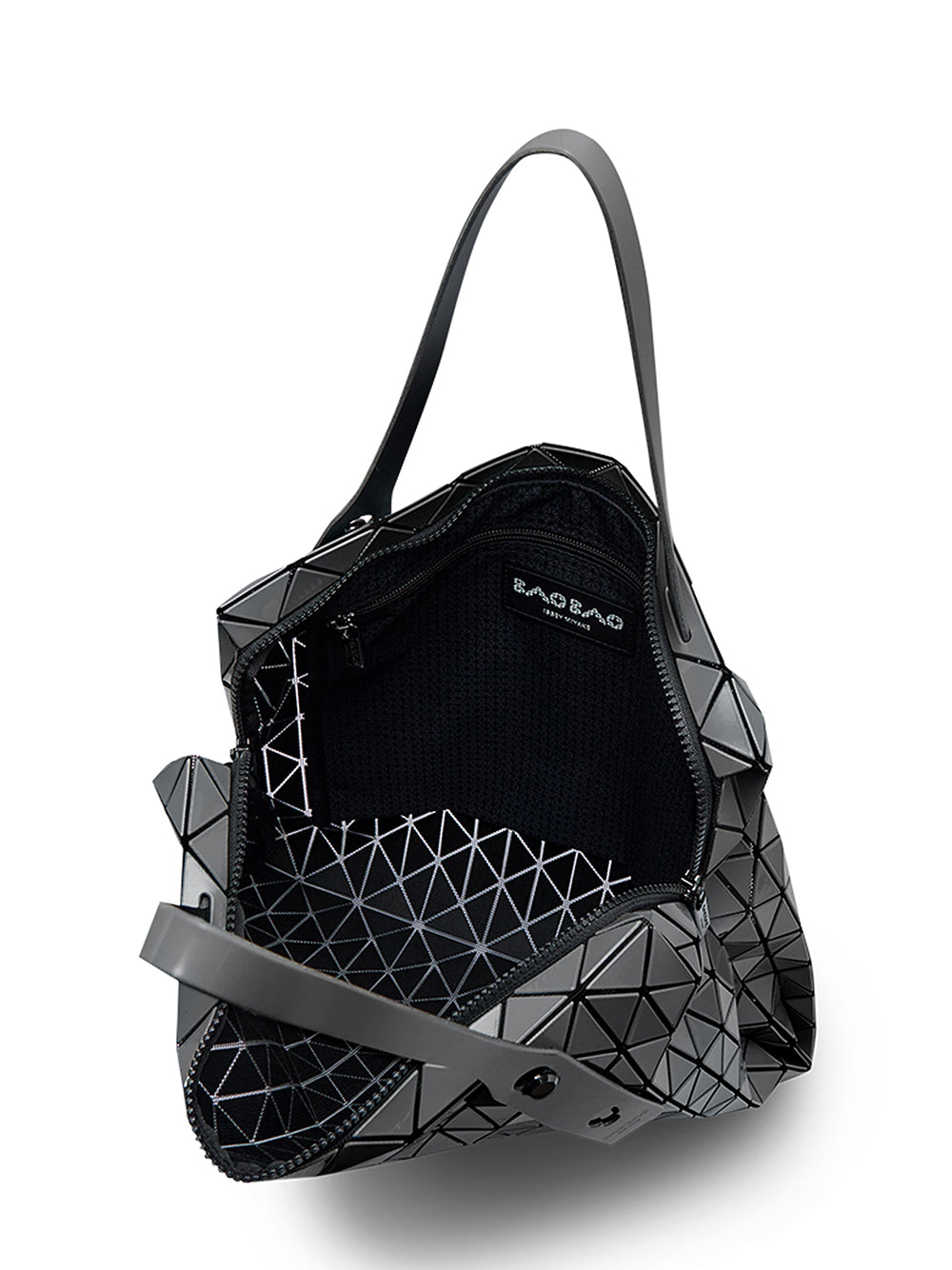 ROW METALLIC Handbag (Gunmetal)