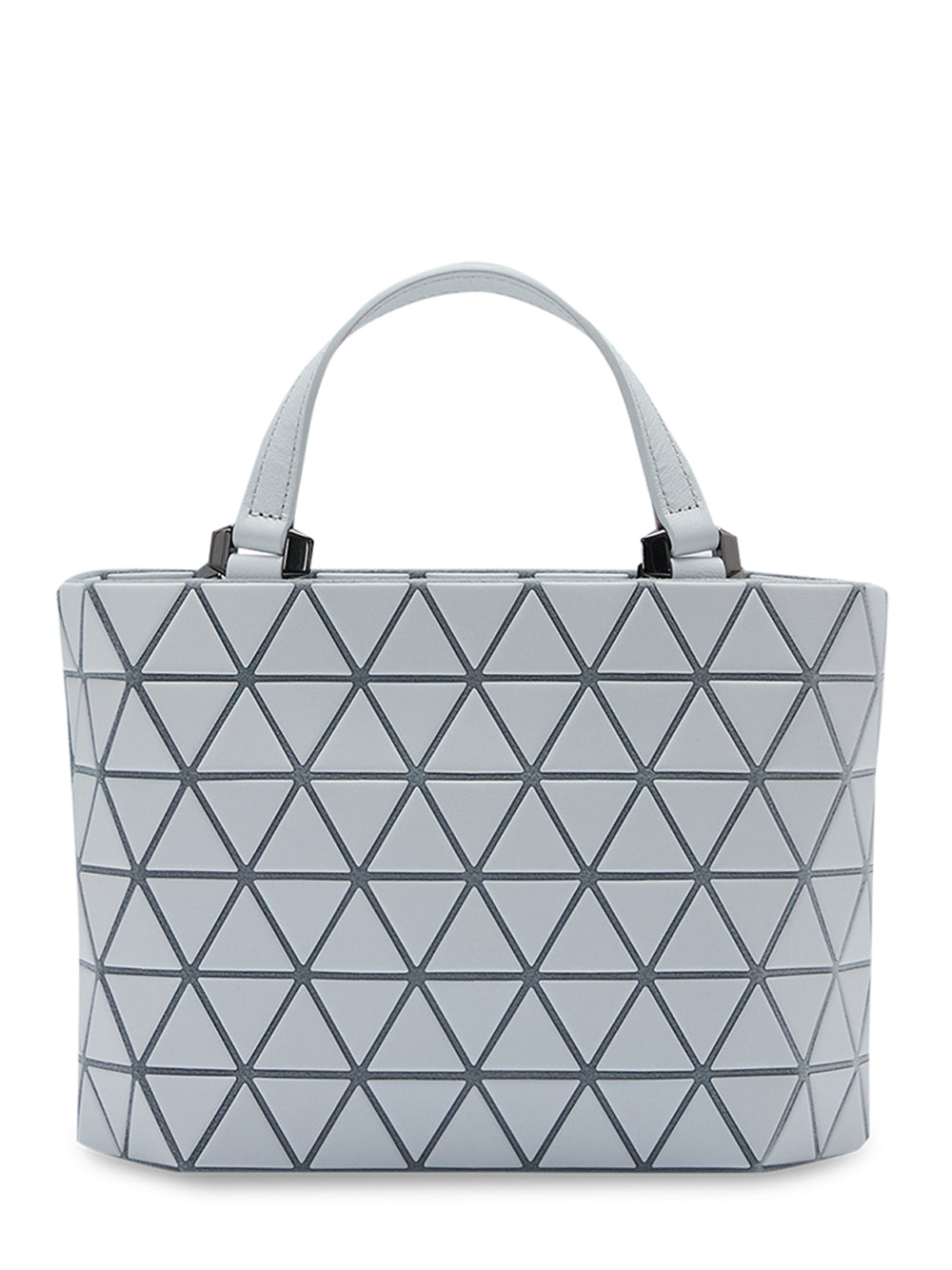 CRYSTAL MATTE Handbag (Mini) (Light Gray)