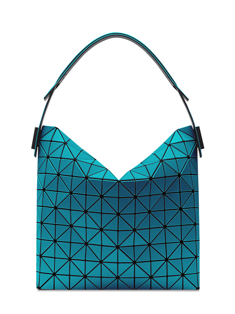 BAGUETTE MATTE Handbag (Large) (Turquoise Blue)