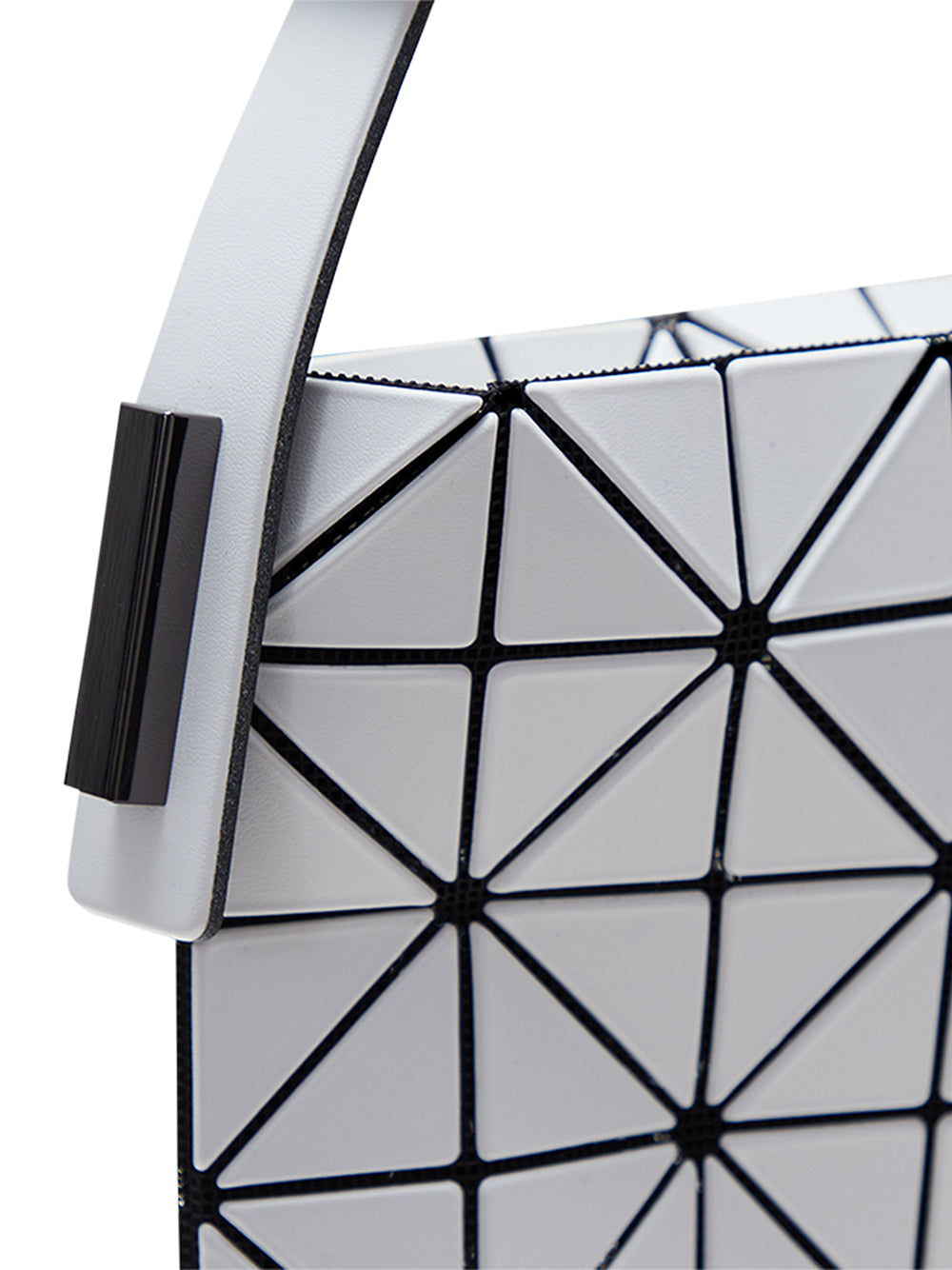 BAGUETTE MATTE Handbag (Large) (White)