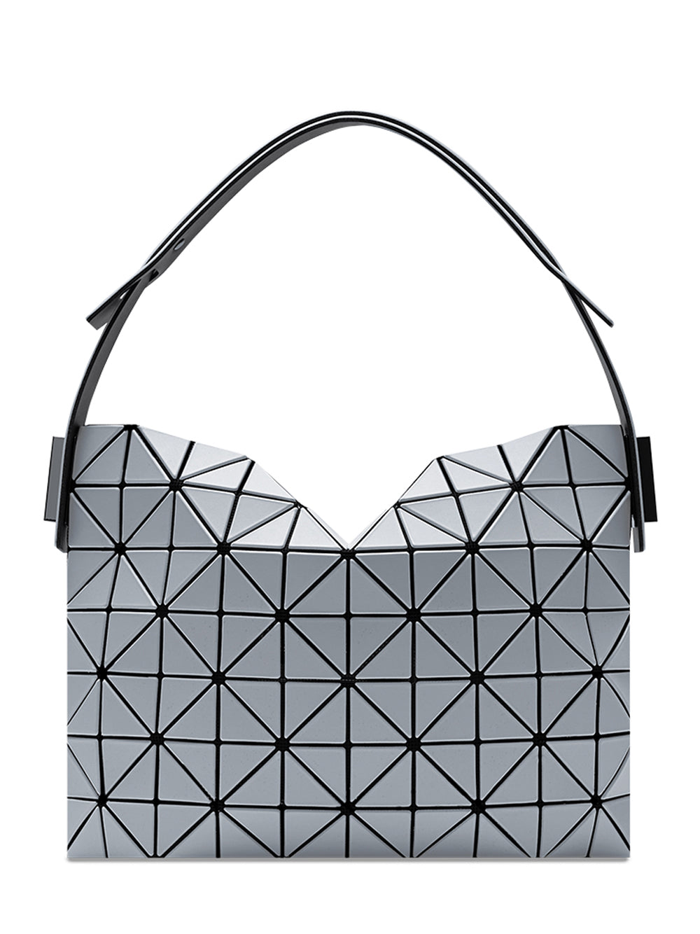 BAGUETTE MATTE Handbag (Small) (Gray)