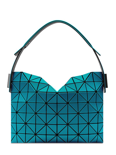 BAGUETTE MATTE Handbag (Small) (Turquoise Blue)