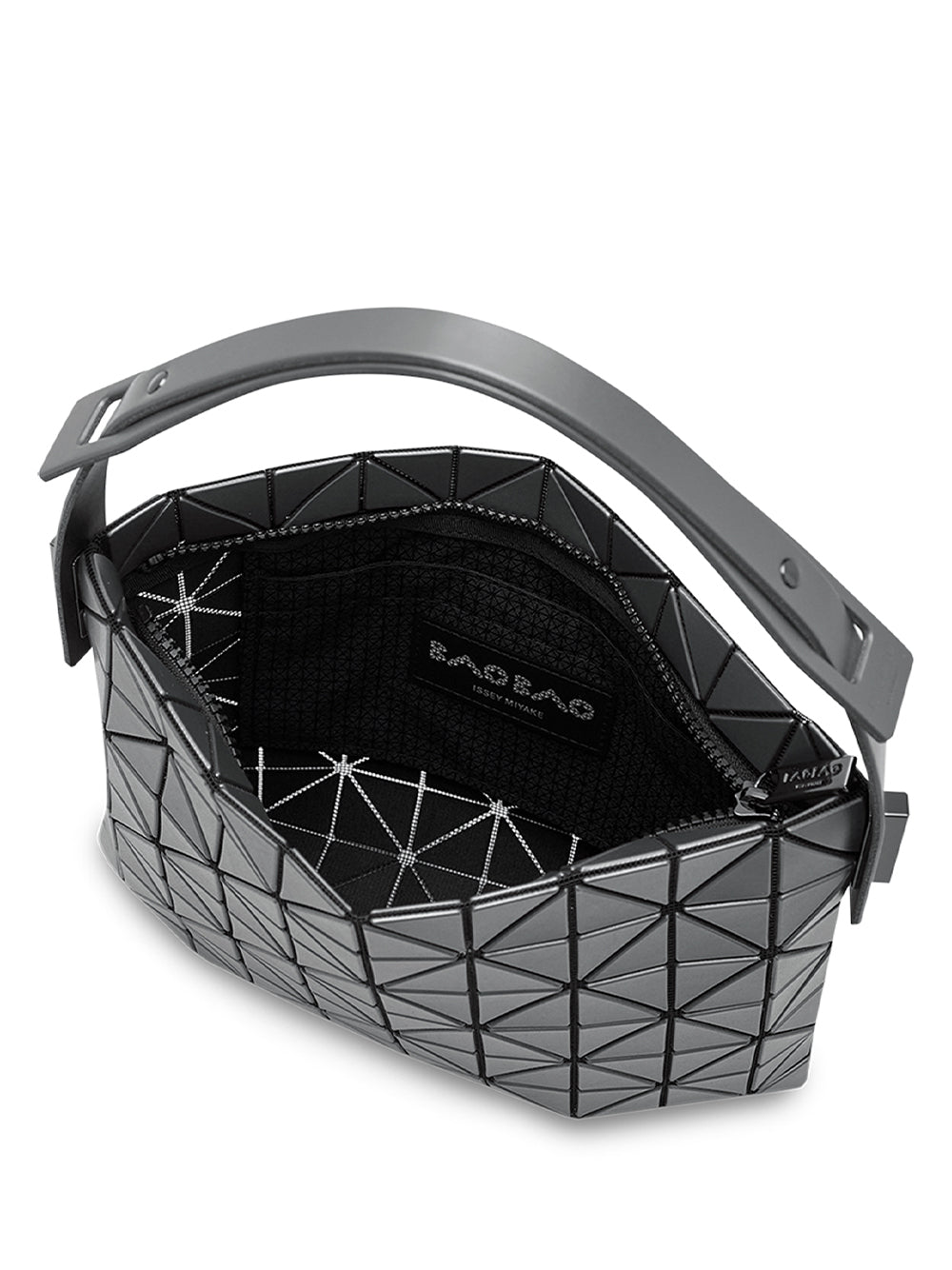 BAGUETTE METALLIC Handbag (Large) (Gunmetal)