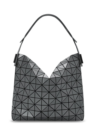 BAGUETTE METALLIC Handbag (Large) (Gunmetal)