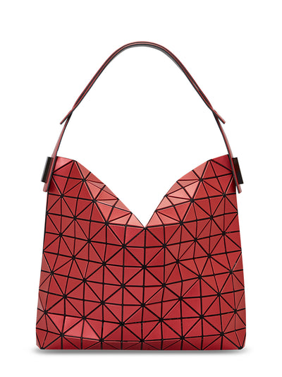 BAGUETTE METALLIC Handbag (Large) (Red)