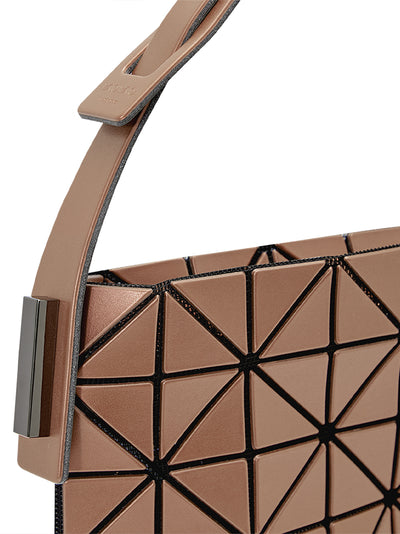 BAGUETTE METALLIC Handbag (Small) (Light Brown)