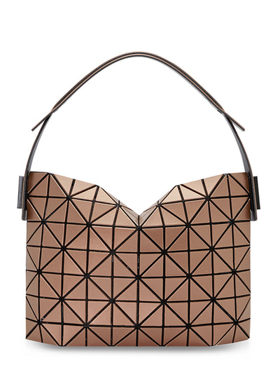 BAGUETTE METALLIC Handbag (Small) (Light Brown)
