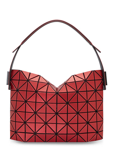 BAGUETTE METALLIC Handbag (Small) (Red)