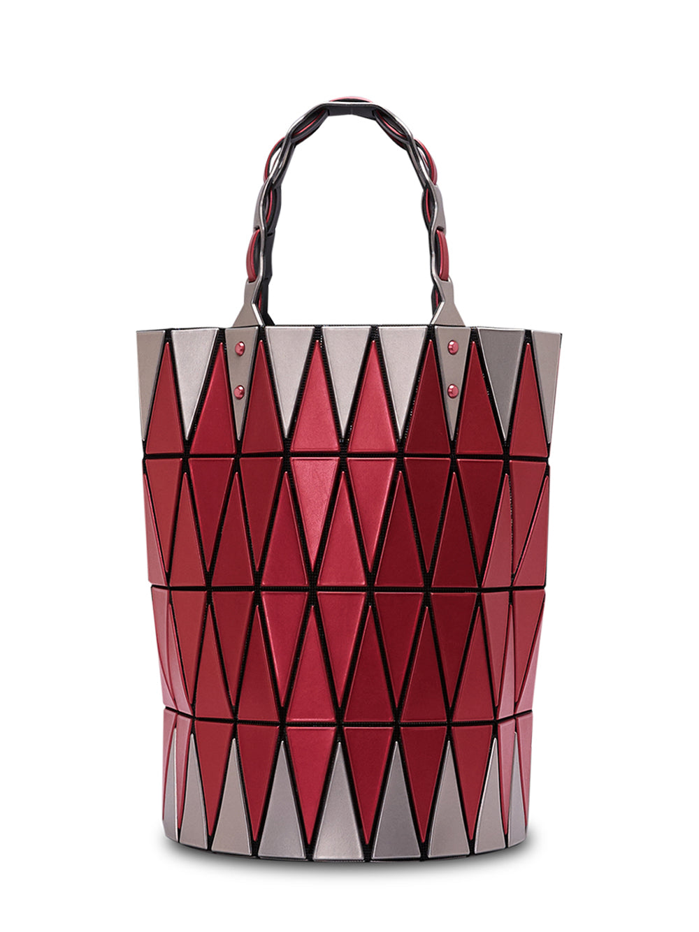 BASKET Handbag (Large) (Red Mix)