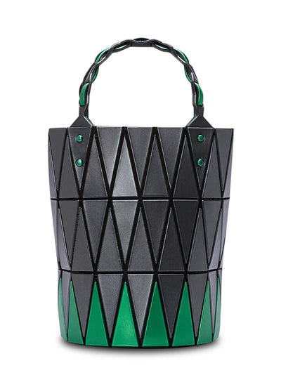 BASKET Handbag (Small) (Green Mix)