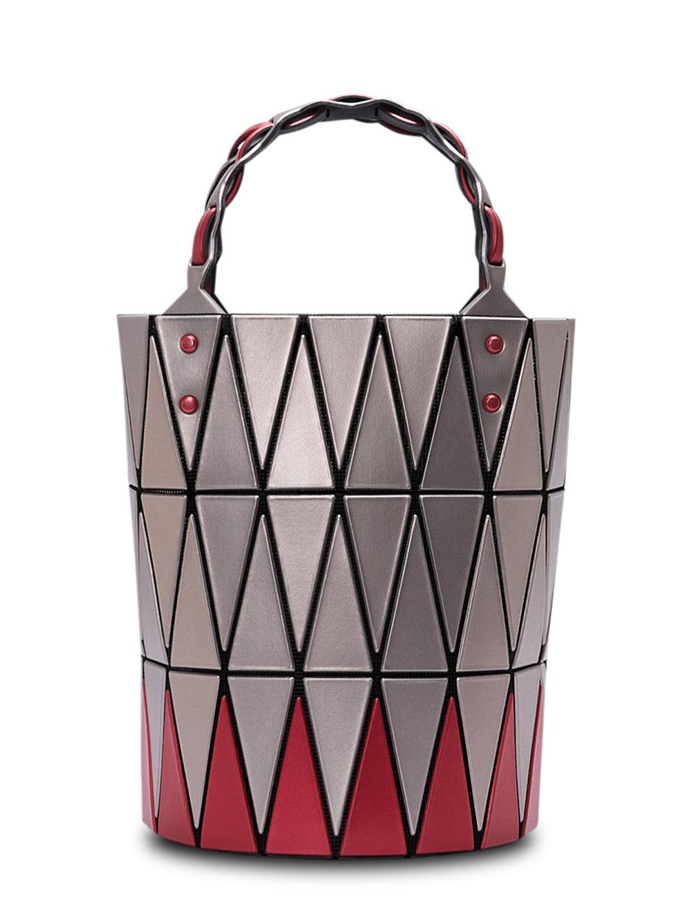 BASKET Handbag (Small) (Red Mix)